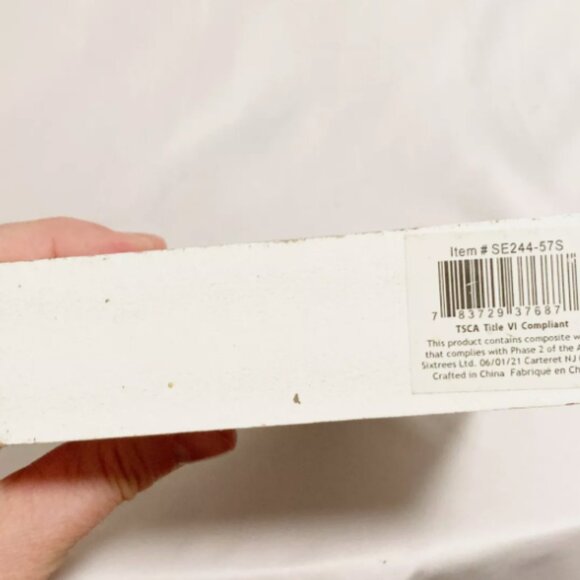 Fall Decor Wooden Sign Pumpkin Spice & Everything Nice Glitter Tabletop Decor - Picture 6 of 7